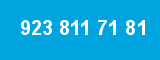 923 811 71 81 923 811 71 81